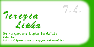 terezia lipka business card